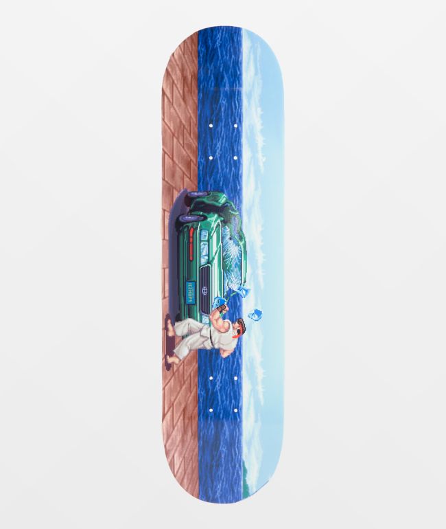 HUF x Street Fighter Bonus Stage 8.25" Skateboard Deck